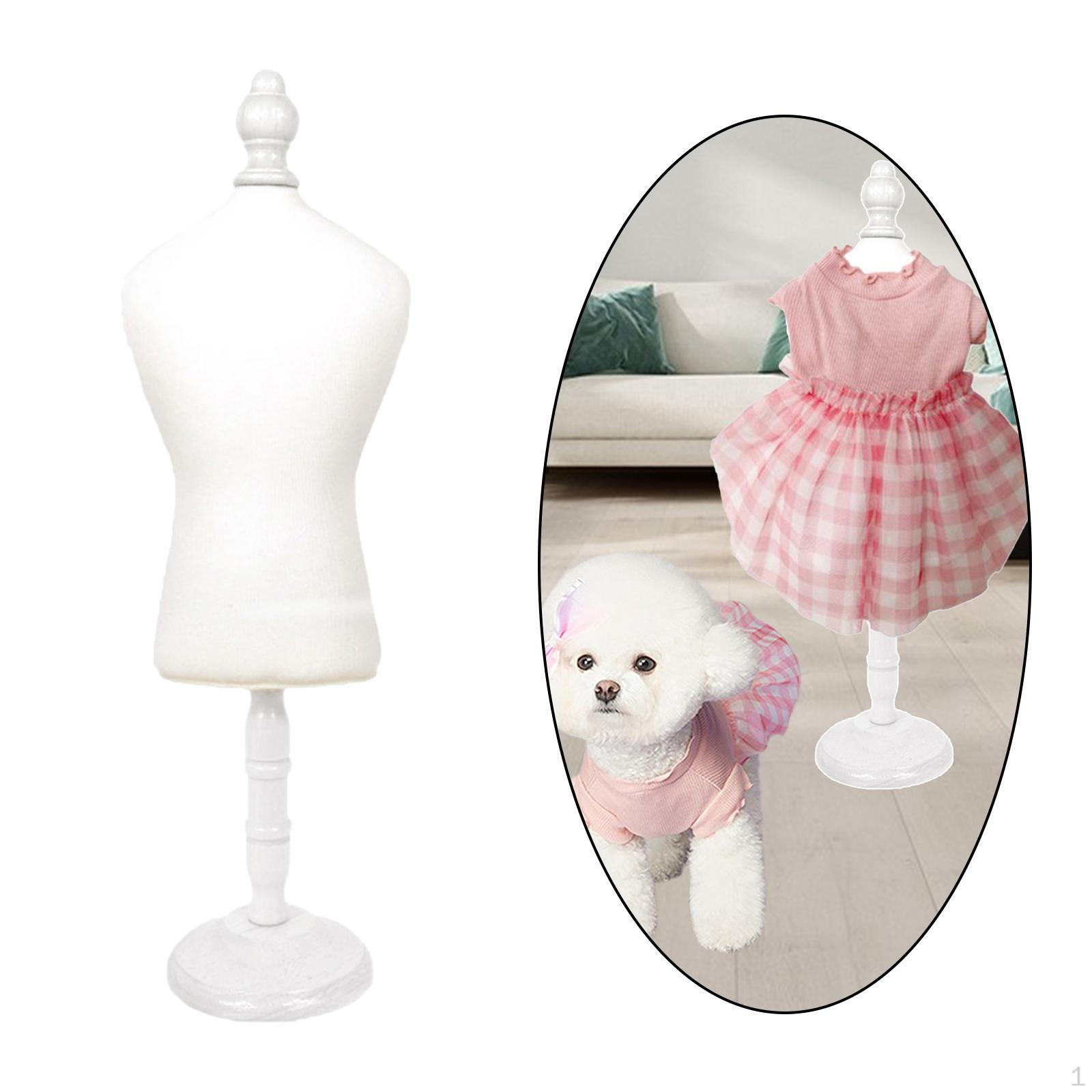 

Display Accessories Rack, Female for Dress Gown Dressmaker Sewing Clothes білий