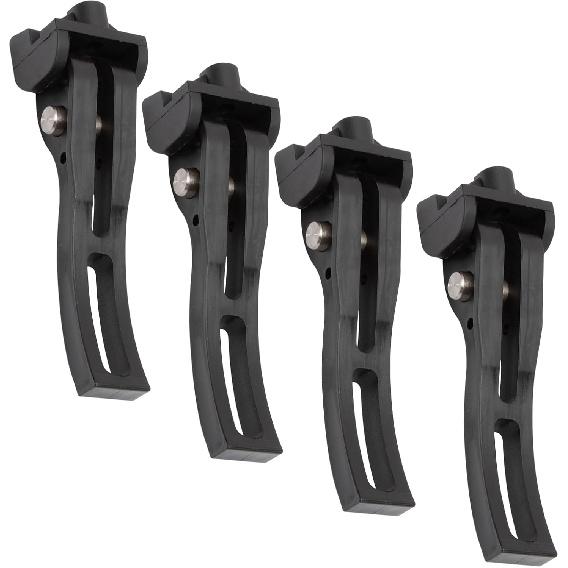 Tonneau Cover Clams Universal Replacement Parts For Hard Folding Or Soft Folding For Truck Bed, Rear Clamp Replacement (4 PCS)