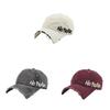 Baseball Cap With Embroidered Letters Adjustable Sunshade For Men And Women