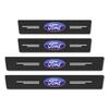 Carbon Fiber Car Sill Bar Non-Slip Anti-Scratch Auto Accessories For Ford Ranger Focus Kuga Mustang Mondeo Fusion Esco MK3 MK4