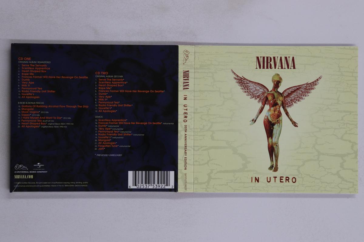 

CD NIRVANA - In Utero (Deluxe Edition) 0602537539222 DGC 2013 Европа Рок Б/У