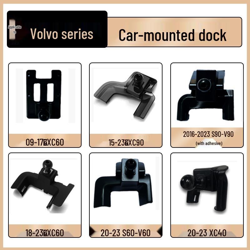 Volvo XC60/S90 Navigasyon Destek Braketi - Ekran Engellenmez