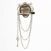 Steampunk Convertible Hair Clip Brooch Combination Mechanical Wing Ornament For Alternative Fashion
