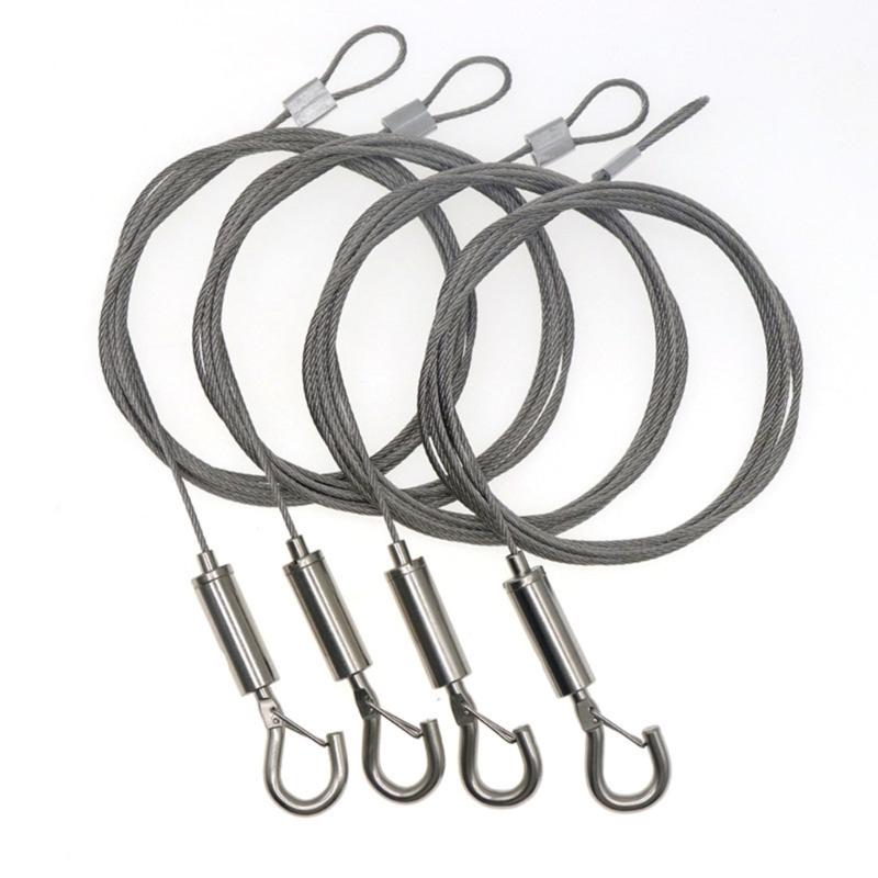 Practical Hanging Wire Set for Outdoor Daily Casual Use and Home Craft Projects Supplies with Adjustable Length