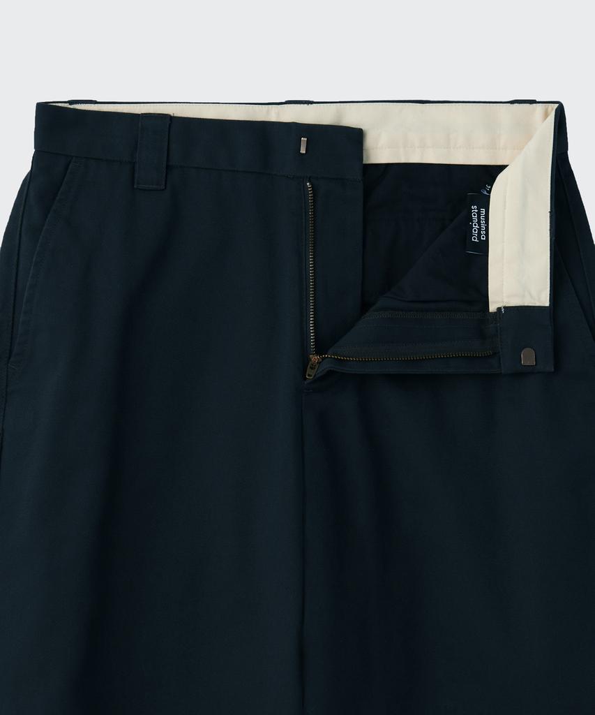 MUSINSA STANDARD Heavyweight Cp Wide Chino Pants [Navy]