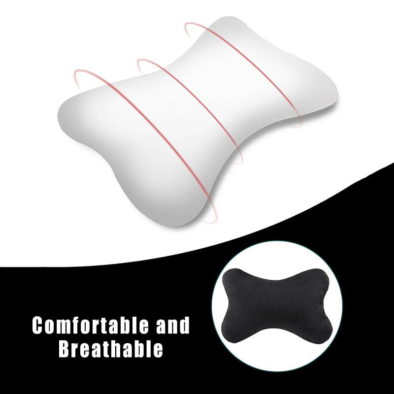 Car Seat Neck Pillow Headrest Rest Cushion Auto Emblem Accessories For Opel Corsa D Astra Insignia Mokka Adam Combo OPC Vauxhall
