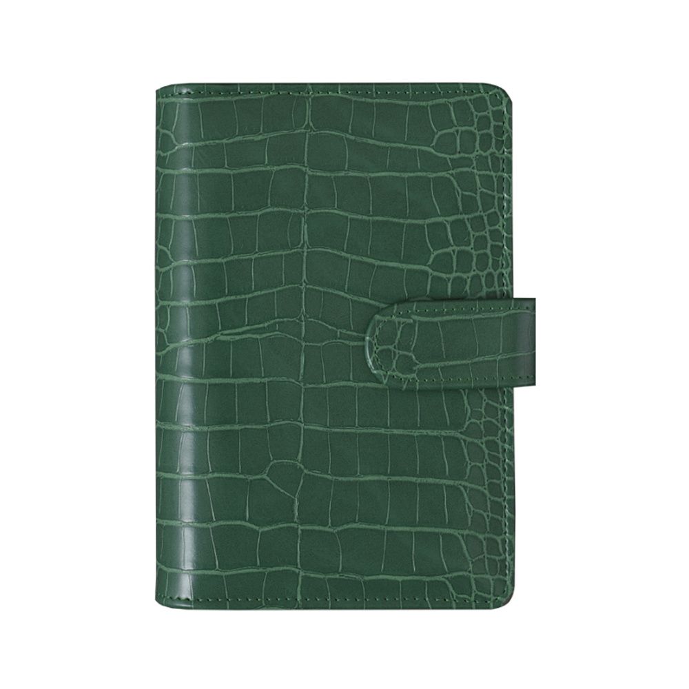 Leather A6 Notebook Ring Binder 6 Ring Notepad Cover Notebook Cover Binder Cover Loose-Leaf Cover