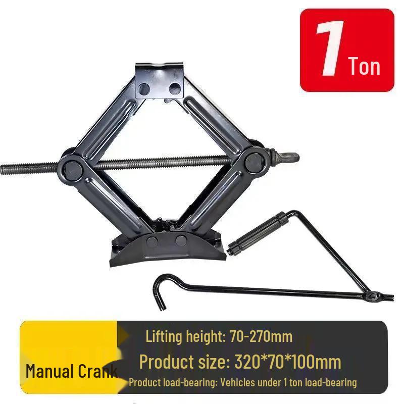 Compact Hydraulic Car Jack with Labor-Saving Wrench