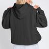 Damen Oversized Hoodies Herbst Winter Lässig Gesteppt Langarm Kordelzug Kapuzen Sweatshirts