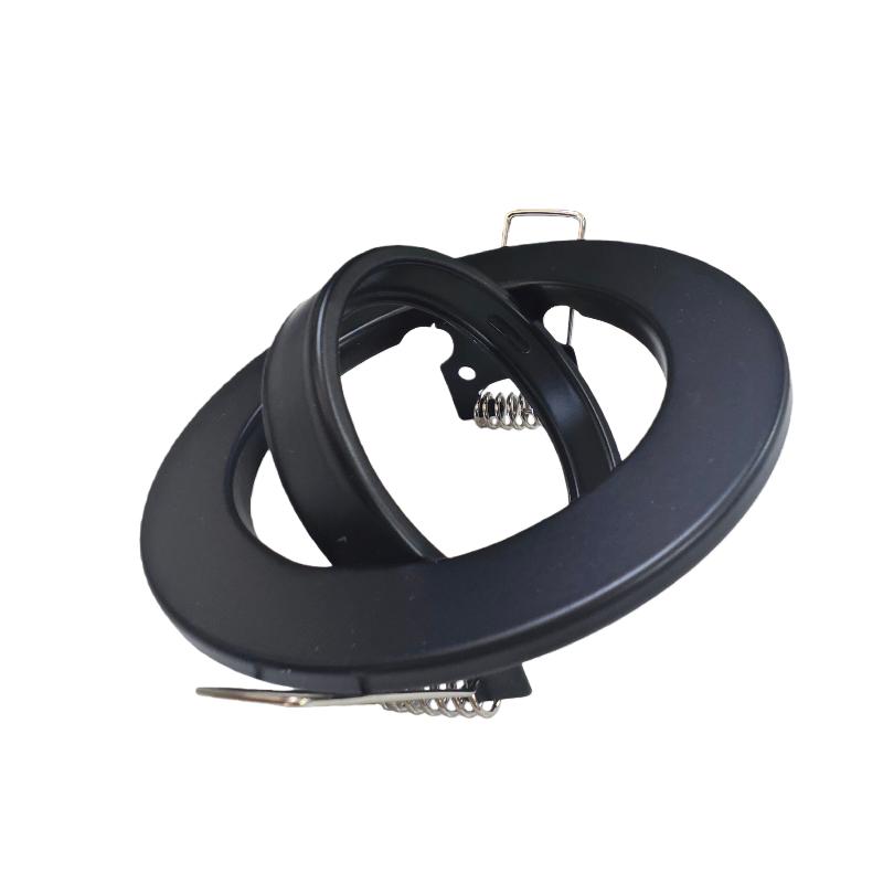 1 Set Round Fixture Downlight Led Holders Cutout For Bulb Holder Recessed Led Spot Light Mr16 Gu10 Led Downlights Frame