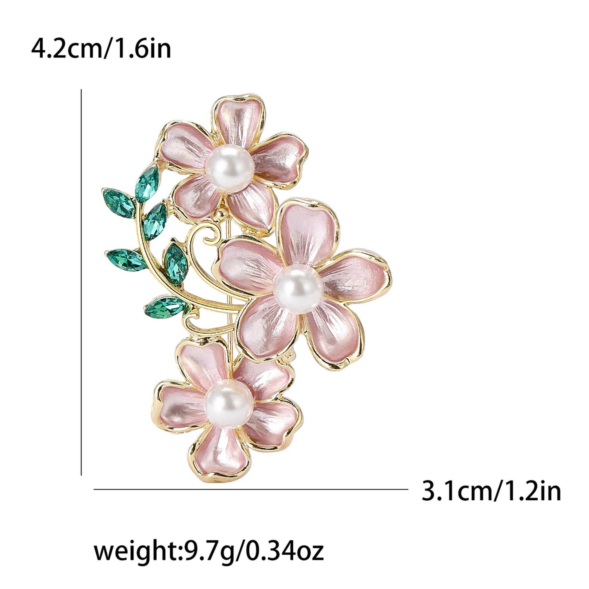 

Корейская мода три камелии брошь элегантная роскошная женская одежда аксессуары брошь растение булавка