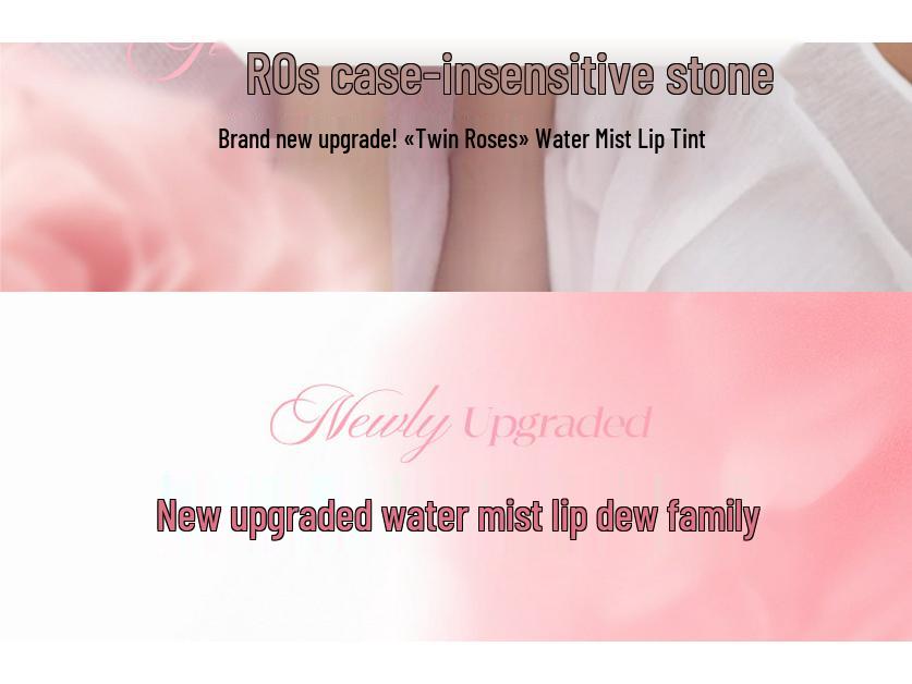 Colorkey Qixi Collection: Water Mist Lip Glaze - Non-Stick, Long-Lasting Lip Color for Women.