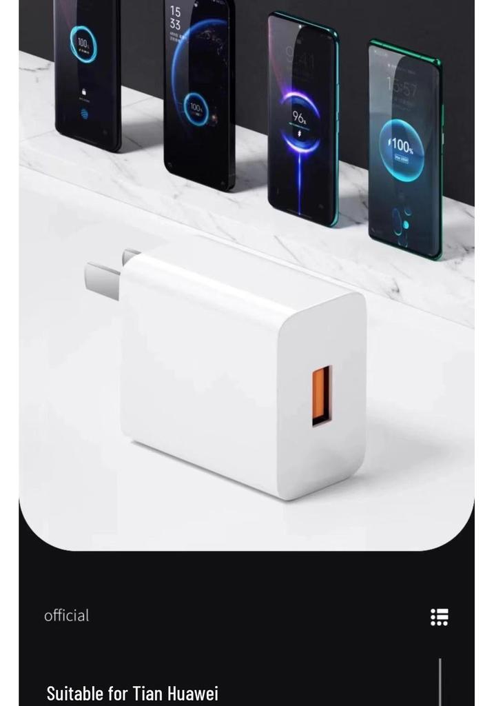 High-Power Multi-Port Universal PD Charger with US/EU Plug