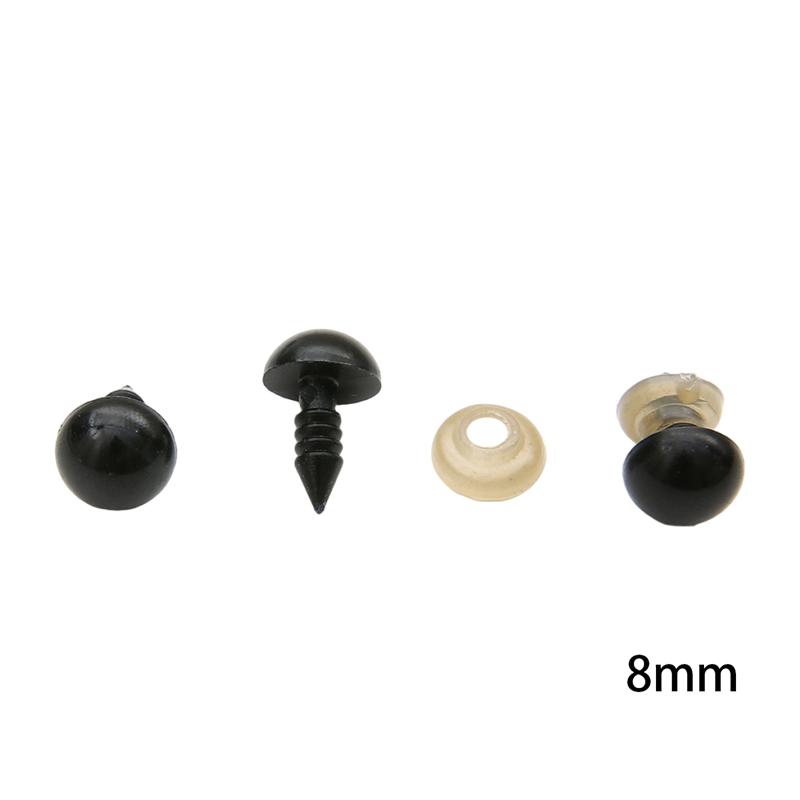 50Pairs Acrylic Animal Nose Bead Rod For DIY Doll Nose