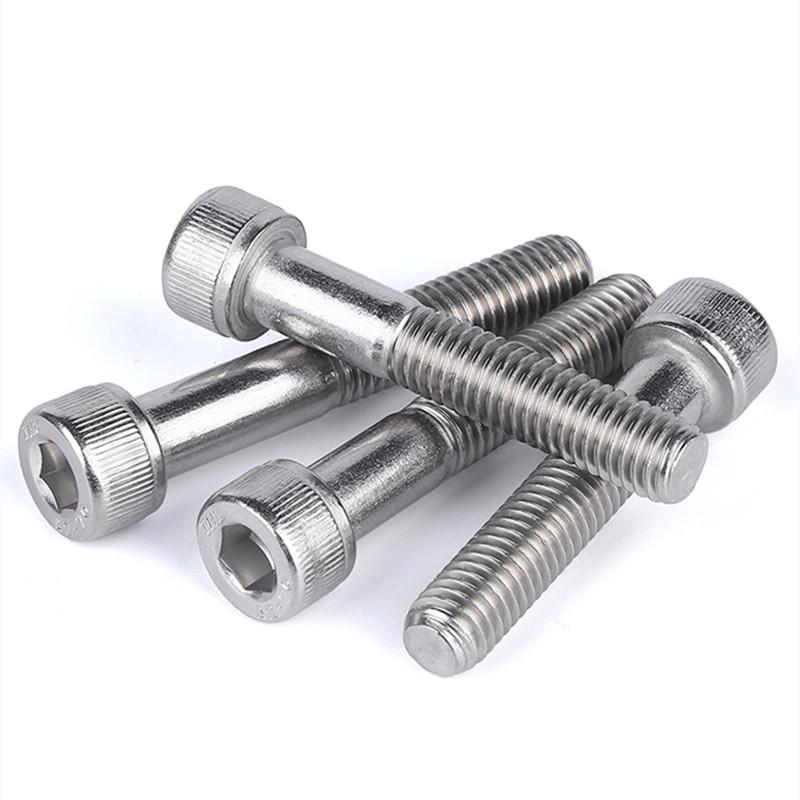 M4 M5 M6 M8 M10 M12 304 Edelstahl Innensechskantschraube Blechschraube Sechskantschraube L =30-120MM