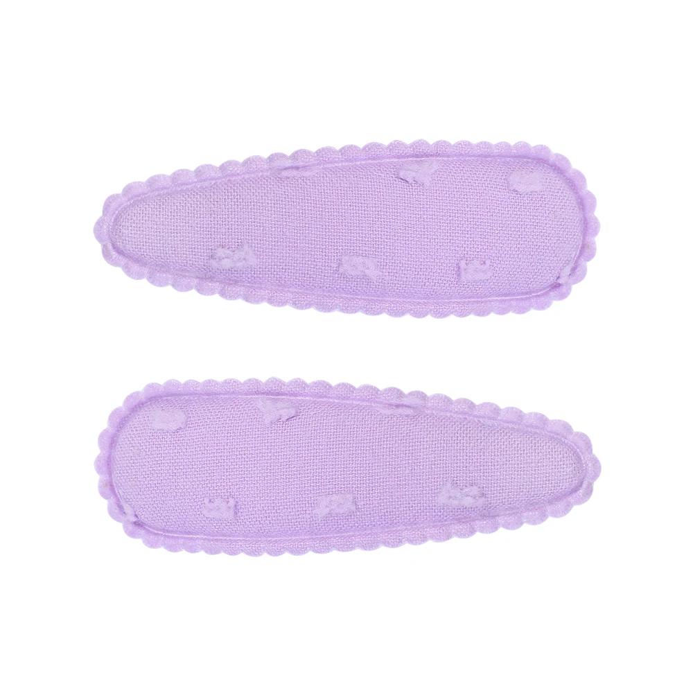 2 Stück/Set Bedruckte BB Haarspange Haaraccessoires Handgefertigt Leinwand Blume Haarspange Mädchen Süße Haarspangen Kopfschmuck Geschenk