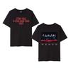 Support Combination Stray Kids Around Harajuku Print Fashion Men'S And Women'S T-Shirts Tops Short Sleeves