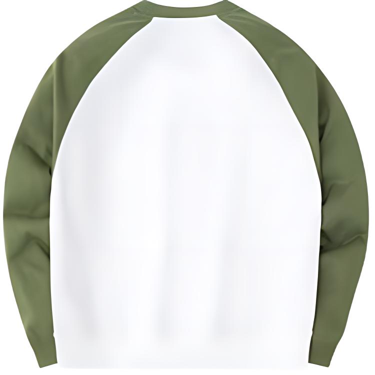 Anta Life Series Round Neck Pullover Raglan Long Sleeve Sweatshirt Women sweatshirt Paper-White 162418754-1