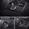 Carbon Fiber Headlight Switch Control Frame Sticker Anti-Scratch Stickers For VW Golf 6 R MK6 Scirocco 2009-2016