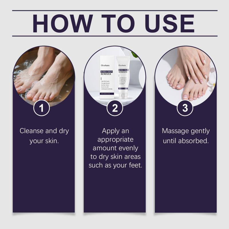 Oceaura Hydrating Foot Care Cream Moisturize Nourish Dry Feet Skin In Autumn Winter Daily Foot Skin Care