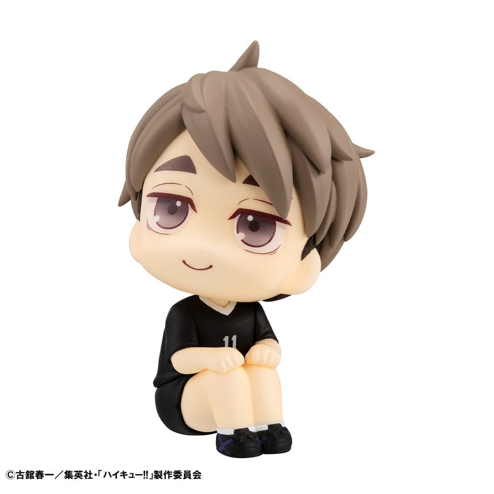 Look Up Haikyu Miya Osamu Uniform Ver. Approx. 110mm PVC Painted Movable Figure