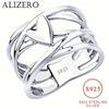 Chic French Style 925 Sterling Silver Heart-Shaped Ring Unique Design Women's Fashion Jewelry Perfect for Everyday Accessories