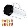 Blender Cup 22oz Tall Cup with Flip Top To Go Lid 16oz Cup with Cross Blade Suitable for 250W MB1001 Series Juicer Mixer
