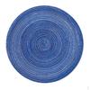Round Braided Placemat Retro Bordered Table Mat For Dining