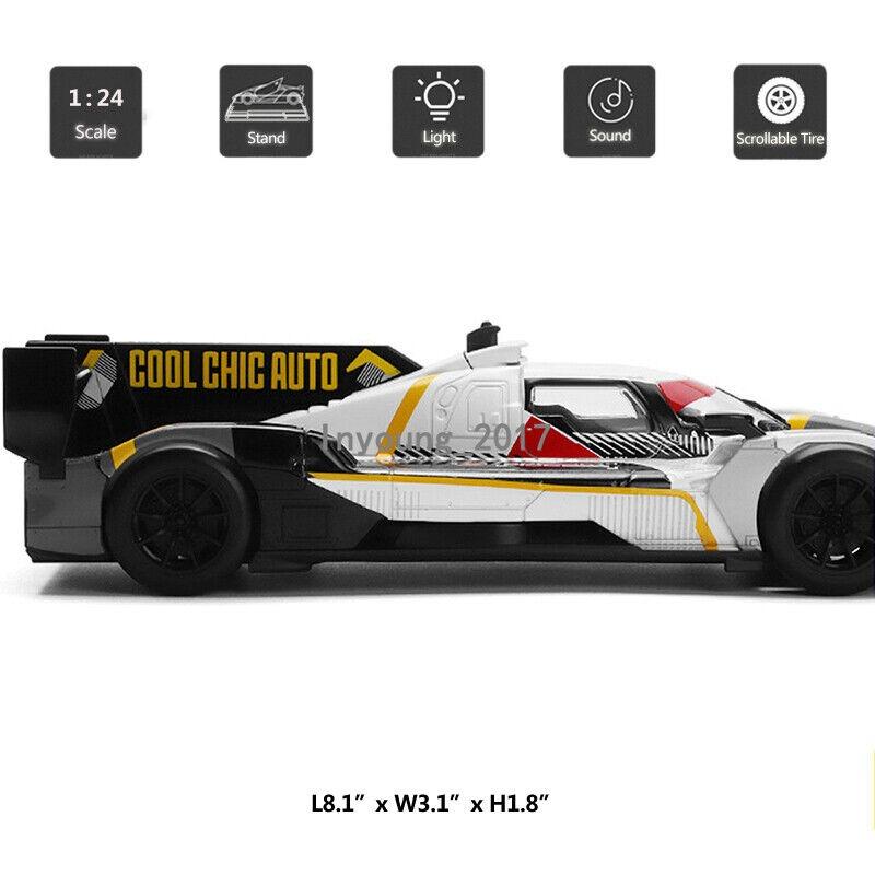 1/24 BMW M Hybrid V8 2024 Model Car Diecast Toy Cars Toys for Boys Kids Gifts