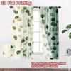 2D flat Photography Backdrop Party Backdrop Flowing Green Leaves 100% Polyester Anniversary Perfect for Suitable for indoor