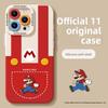 Suitable for Apple 17promax Mobile Phone Case Iphone16 Mario 15pro1413 Protective Cover, Fingerprint-resistant