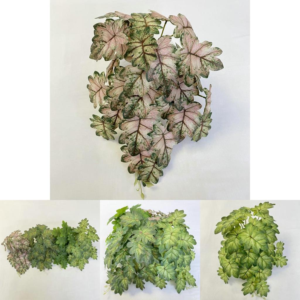 3d Printed Bamboo Leaf Wall Art Artificial Faux Plants Home Decor Wedding Photography Props 80