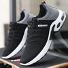 Men's shoes summer new sports shoes men's lace-up breathable running shoes lightweight casual shoes