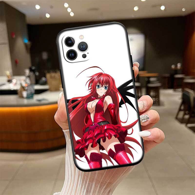 Rias Gremory Phone Case for Samsung S20 S21 S21S S22 S23 S24 FE Ultra Plus Lite F06 F16 M06 M16 M56 A07 A17 A36 A37 A55 A57