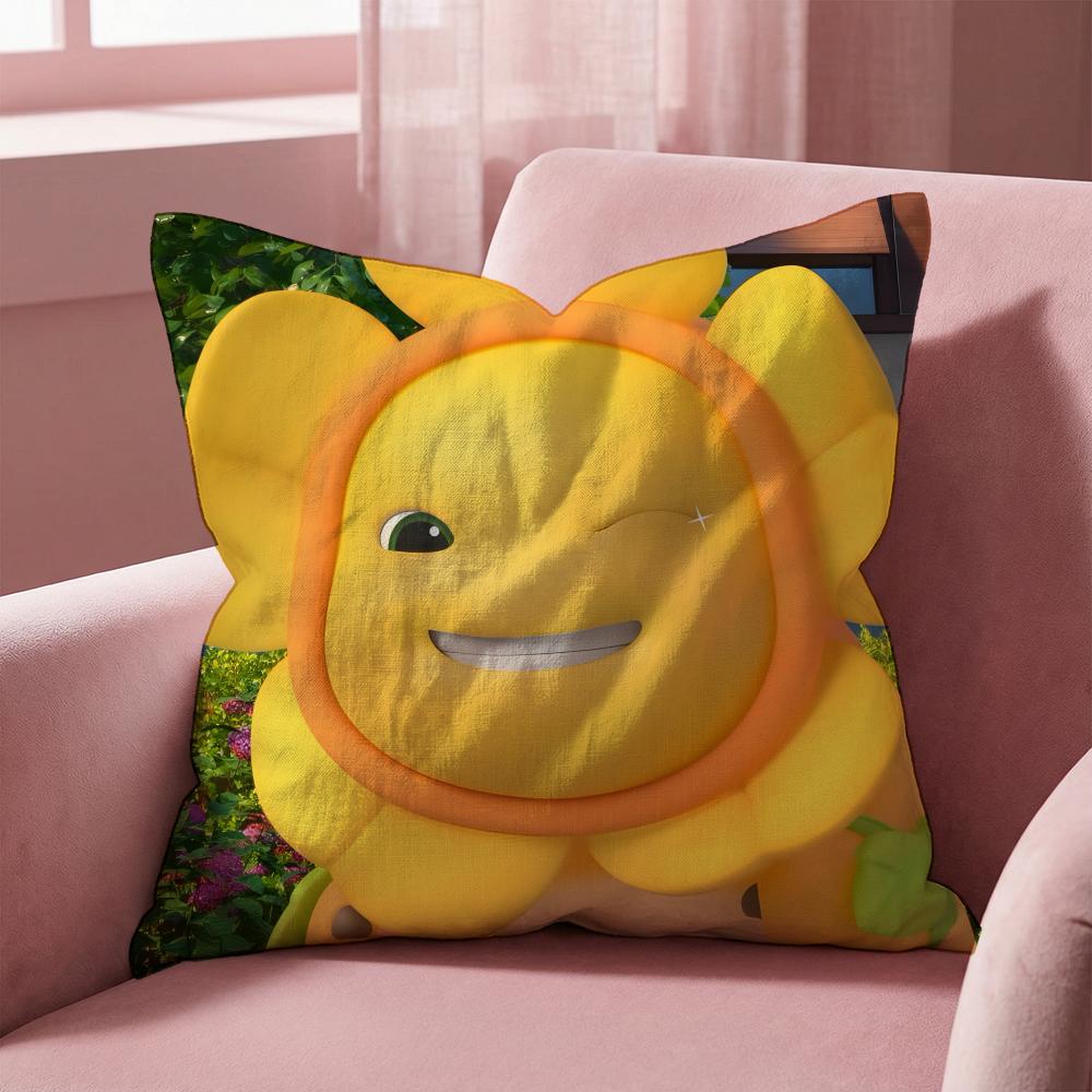 Cute N-Nailong Cushion Cover Multi-Scene Pillow Cover for Home & Car - Reversible, Soft & Durable for Daily Use