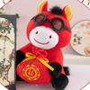Mascot Dolls Zodiac Pony Figurine PP Cotton Filling Cute Horse Stuffed Animal  Year of Horse