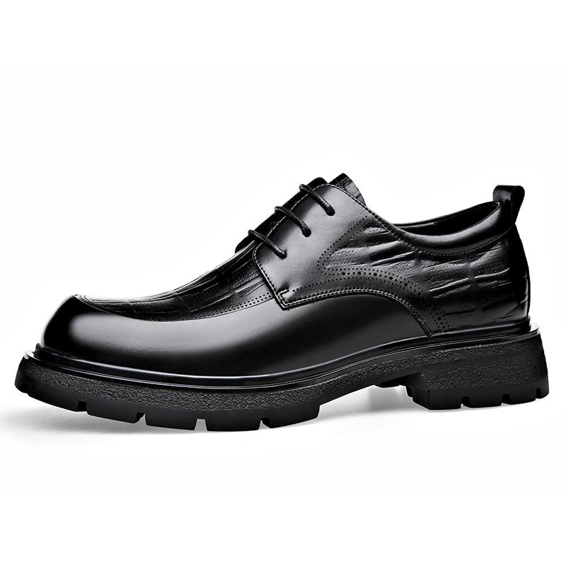 New Arrival Casual Leather Shoes Stylish Trend Mens Oxford Shoes Elegantes Man Formal Dress Footwear Leisure Walk Business Shoes