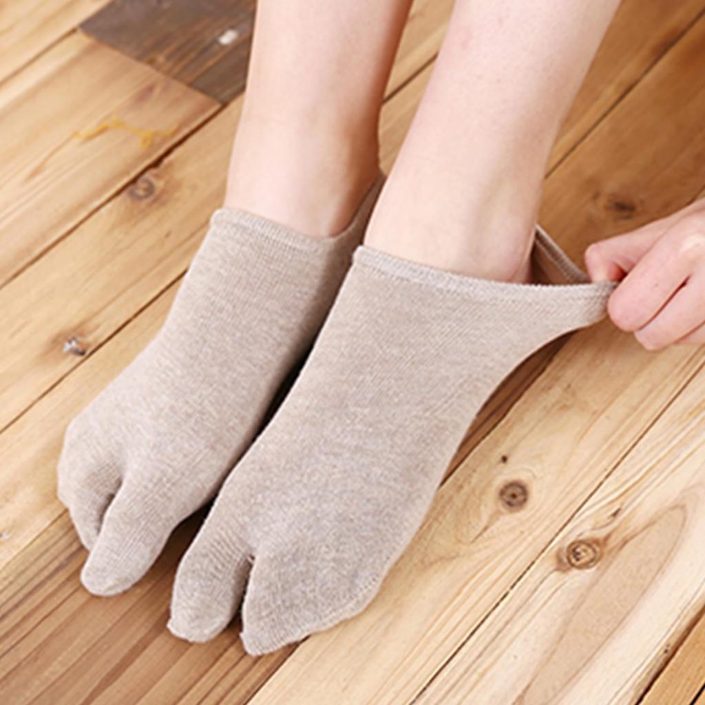 Tabi Set In 5 Comfortable Sports Foot Covers for Suitable for All Cute Socks Sizes Ech.Apr Women's Socks, 5-Pair Colors, Socks, Women, Breathable,