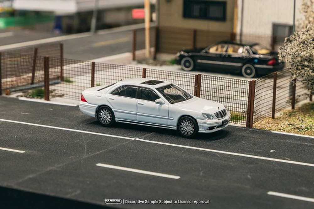 TARMACWORKS Wald Alabaster White Finished Product 1/64 Mercedes-Benz S-Class T64G-072-WH