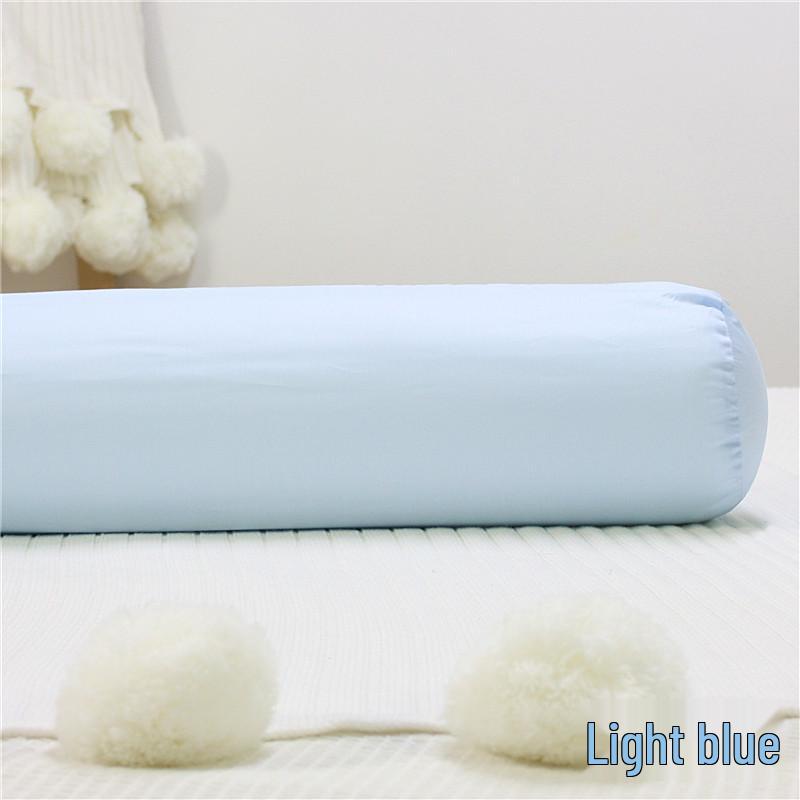 

Long-Staple Cotton Bolster Pillowcase: Cylindrical Backrest Cushion Cover 10x40cm External Cover Only, No Core, Very Small