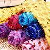 DIY Sewing Material Sequin Mesh Fabric Fish Scale Pattern Paillette Fabric Sequin Tulle Fabric
