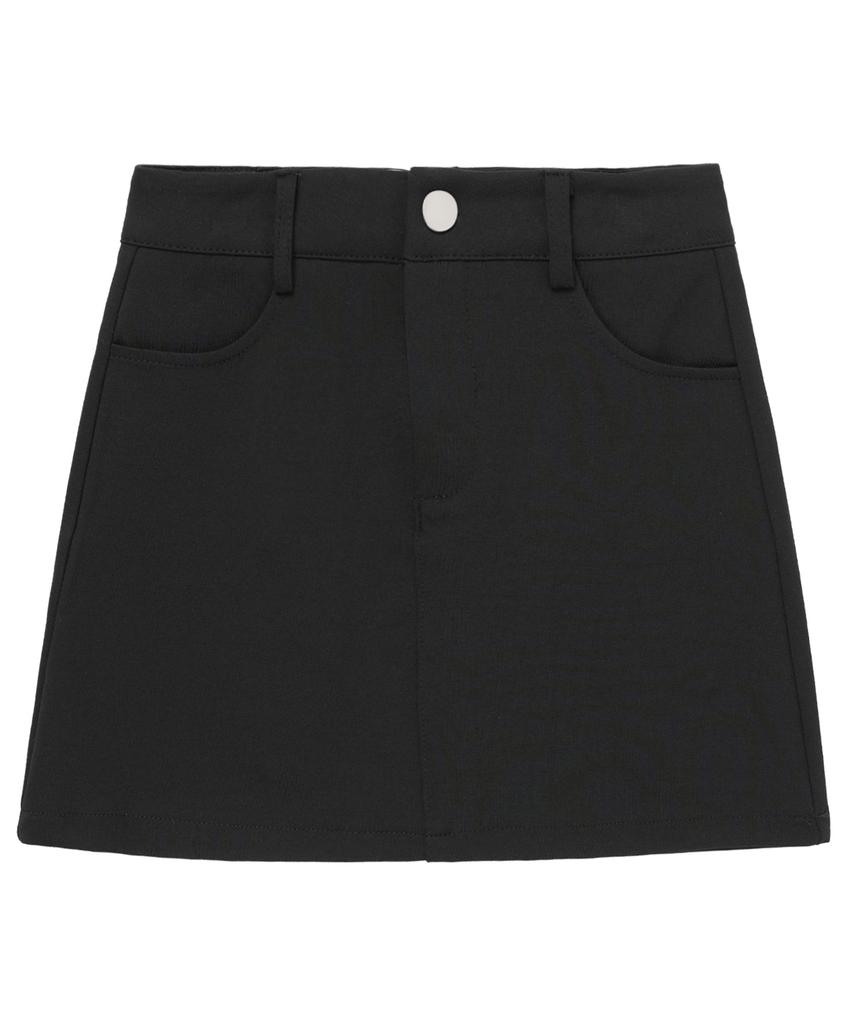 CNVS Soft Mini Skirt_Black