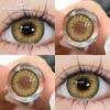 1Pair Korean Lenses Color Contact Lenses For Eyes Borwn Eyes Makeup Beauty Blue Eye Contacts Gray Pupil… More