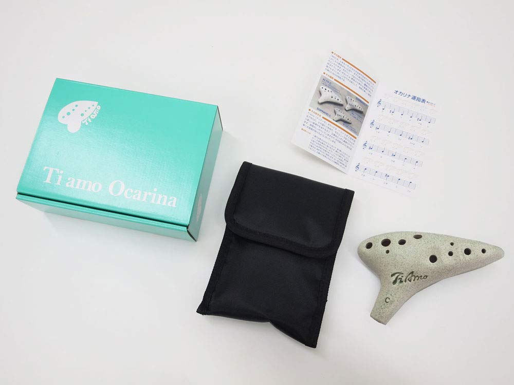 Ti Amo New Standard Ocarina T-NACGR Alto C Green