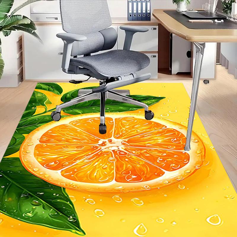 1PC orange juice Extra Large Non Slip Floor carpet, Office, family, bedroom, Studio   Large Area Rug Indoor Rugs, , Vibrant Colors