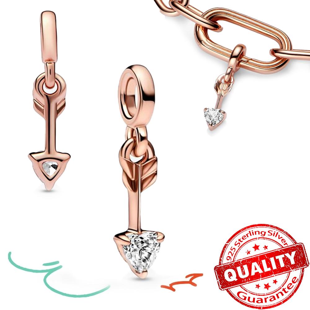 Compact Authentic Copper Horseshoe Skeleton Multi Colored Love Gem Me Decorative Pendant Fit DIY Craft Bracelet Jewelry Necklace Party Matching
