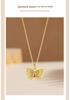 Tichiya Filigree Butterfly Shadow Necklace for Women, S925 Sterling Silver, Chinese Style Pendant