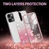 KADEM For Oppo Reno14 Pro 5G (Global) Case Flower TPU Flexible Gradient Phone Cover