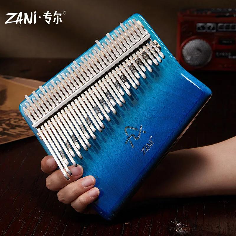 Wooden Thumb Piano 34-tone Yoga Meditation Kalimba Sound Therapy Beginner Exercise Creative Holiday Gift Healing Musical Keyboard Instruments