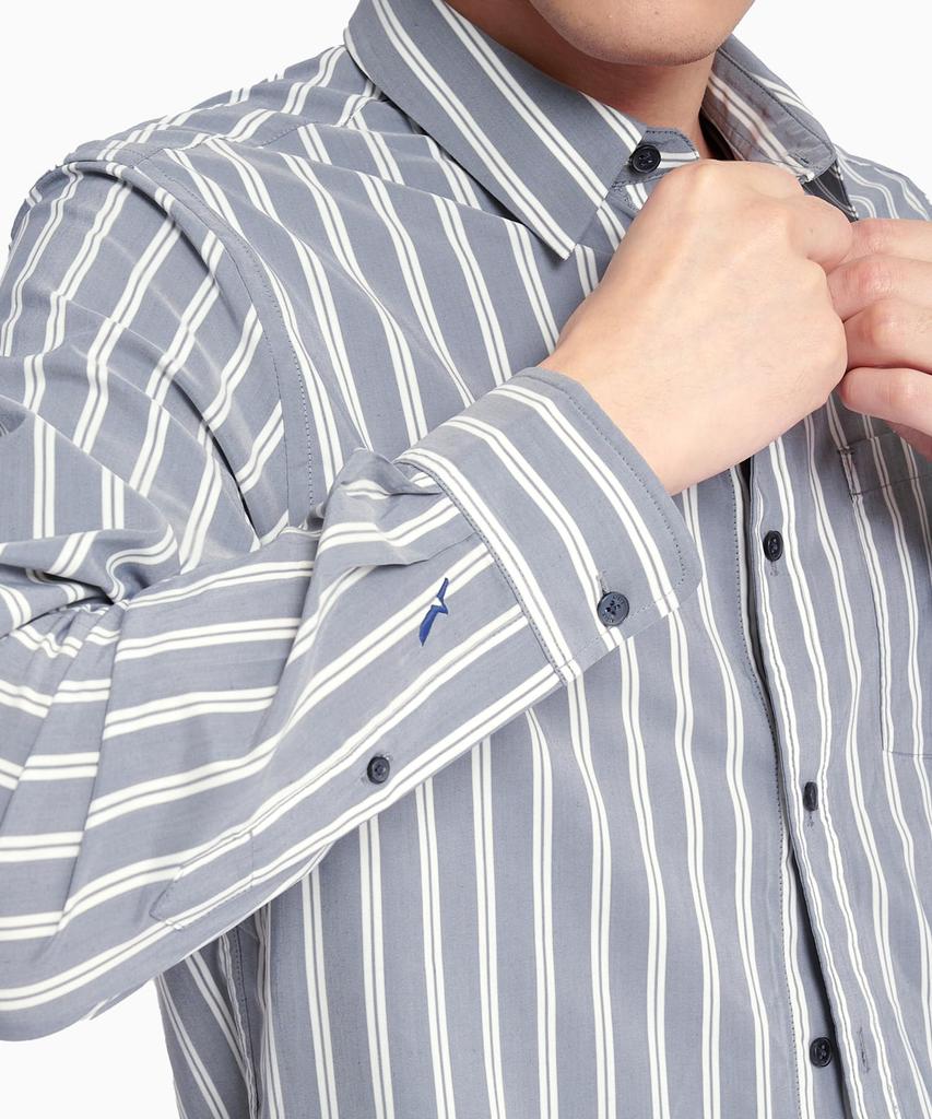 [Official] Moisture-wicking, quick-drying Coolmax Chino Stripe Shirt ZBHBG4000700S